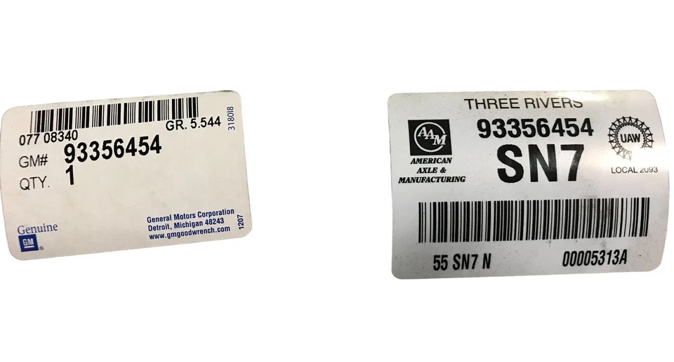 FITS 2009-2010 HUMMER H3, H3T SHAFT 93356454 - NEW OEM - Image 1 of 4