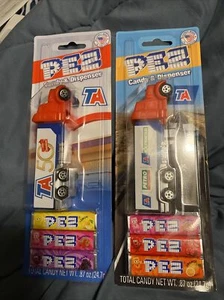 PEZ TA truck set (lot 2) 2020 & 2022 Mint On Card Fast Shipping - Picture 1 of 5