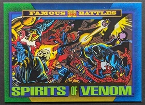 Spirits of Venom 1993 Skybox Famous Battles Marvel Universe Karte #157 (NM) - Bild 1 von 2