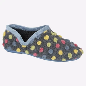 Sleepers Jade Womens Cosy Comfort Classic Slip-On Slippers Grey - Picture 1 of 2