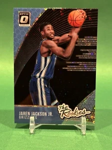 2018 Donruss Optic The Rookies Fast Break Holo Prizm Jaren Jackson Jr Rookie RC - Picture 1 of 2