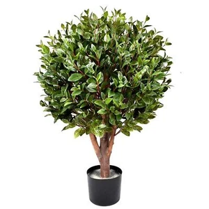 Artificial Topiary Gloxinia Single Ball Topiary 1608 Leaves UV PROTECTED OUTDOOR - Picture 1 of 1