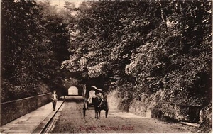 Postcard Tunnel Road Reigate Surrey RPPC - Picture 1 of 2