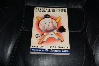 TSN The Sports News 1953 guía de registro de béisbol 350 páginas  Foto 1 de 2