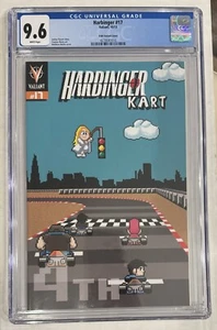Harbinger #17A CGC 9.6 Very RARE 8-Bit MARIO KART Variant 🔥 CENSUS 3! Valiant - Picture 1 of 5