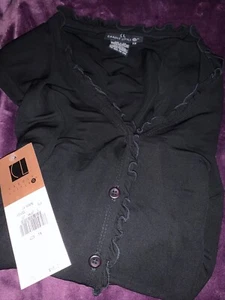 CAROLE LITTLE II, Woman's size 1X vintage "LA BOHEME" top NWT W free ship - Picture 1 of 5
