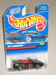 Hot Wheels 1998 Collector #881 '95 Camaro 360° Black Red Yellow 3SPs 19527 - Picture 1 of 2