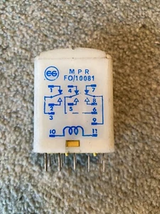JAGUAR DAIMLER LUCAS WIPER RELAY SERIES 2 XJ6 XJ12 & COUPE C38952 54345583 WHITE - Picture 1 of 6