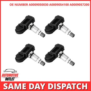 4X TYRE PRESSURE MONITORING SENSORS TPMS FOR MERCEDES BENZ B250 C230 A0009050030 - Picture 1 of 8