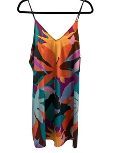 Stars Above Nightgown Multi Color Florals Adjustable Straps Size S EUC - Picture 1 of 5