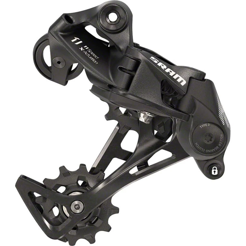 Bicycle Derailleur Long Cage Medium Capacity 25 Clutch Cagelock Features - Image 1 of 1