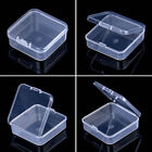 Mini Boxes Rectangle Clear Plastic Jewelry Storage Case Container Packaging Box