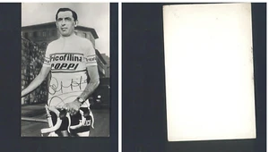Cartolina Fausto Coppi con Autografo Stampato Tricofilina anni 50 ▓ - Imagen 1 de 1