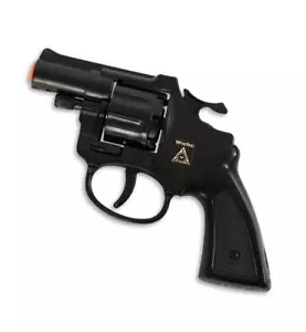 Cowboy Agenten Revolver Pistole Fasching Karneval Kinder Pistole Waffe 8er Ringe - Bild 1 von 4
