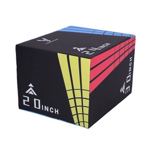 3 in 1 Plyo Box Fitness Foam Plyometric Jump Box Set Height Adjustable - Picture 1 of 28