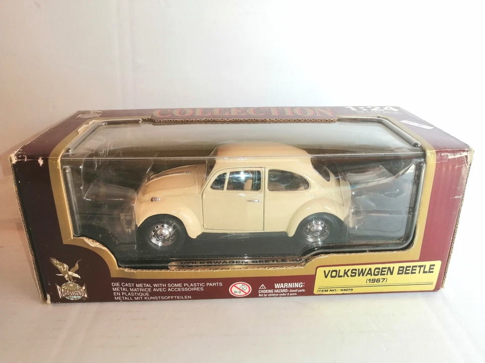 VOLKSWAGEN BEETLE 1967 COD.93079 ROAD LEGENDS 1/24 - Immagine 1 di 1