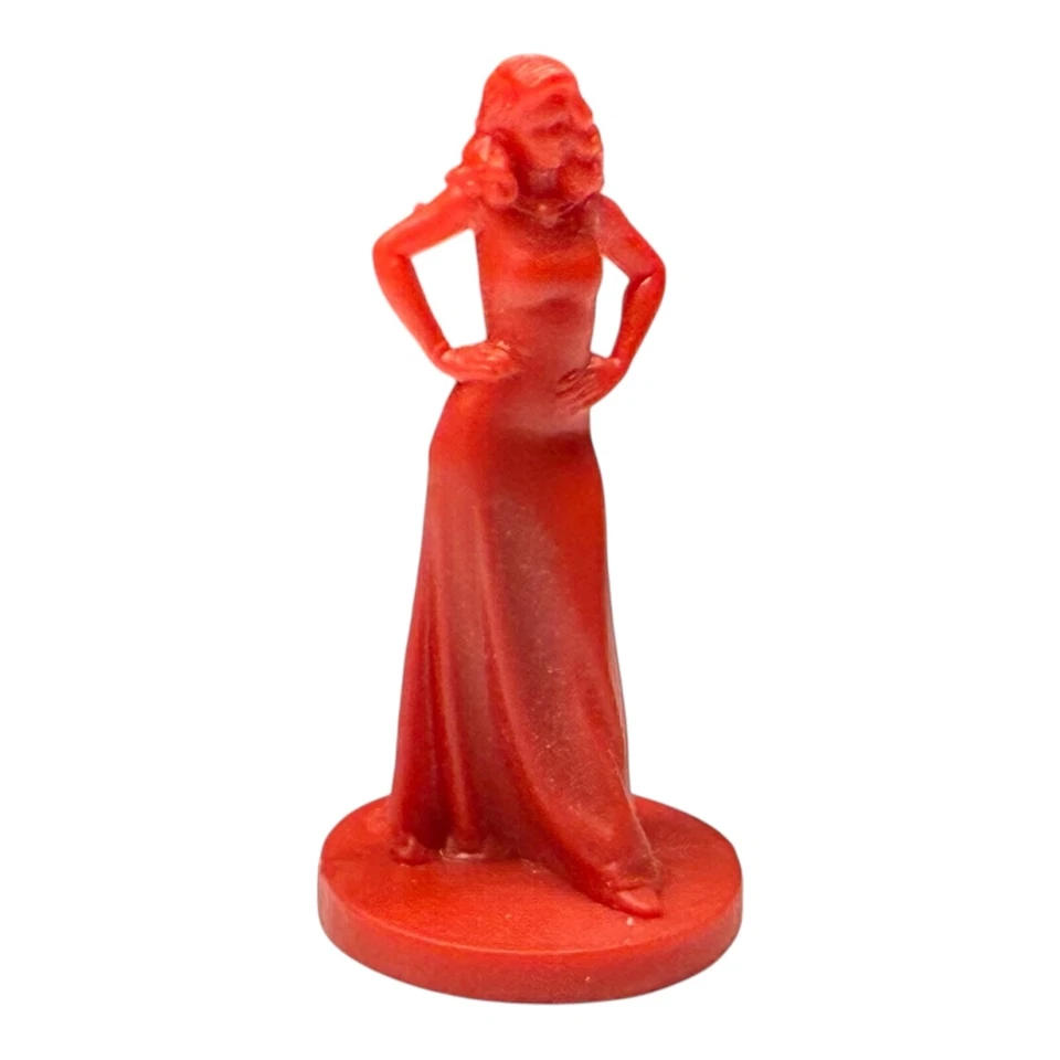 Clue Miss Scarlet Red Pawn Mover Token Game Replacement by Hasbro 2017 - Image 1 of 1
