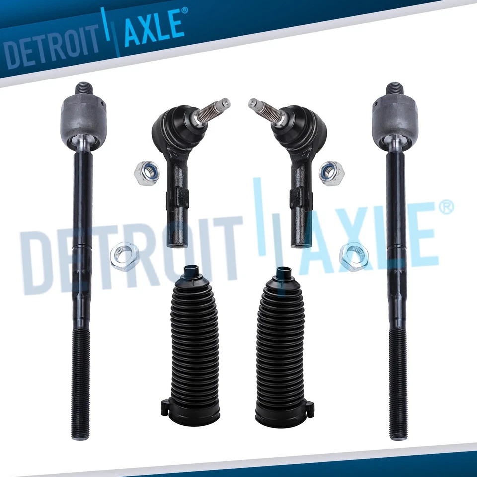 Kit de arranque de barra de amarre exterior interior delantero de 6 piezas para Ford Explorer Sport Trac 2007-2010 Foto 1 de 4