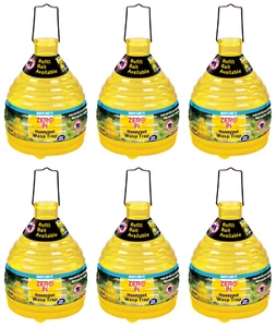 6x Zero In Honeypot Wasp Trap Bait Effective Insect Flies Attractant Catcher 10m - Picture 1 of 1