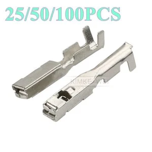 Automotriz 2.2mm Cableado Eléctrico Crimpado Hembra Enchufe Pin Terminales Contacto Nuevo - Imagen 1 de 2