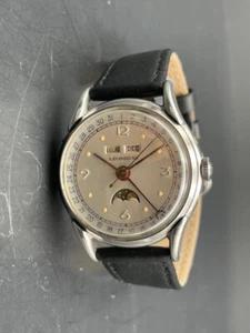 Leonidas Triple Calander Moonphase Nice! - Picture 1 of 6