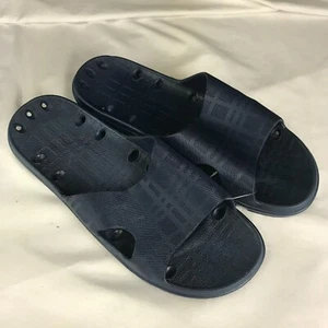 Sandali blu taglia 10 donna taglia 8 uomo slide - Foto 1 di 16