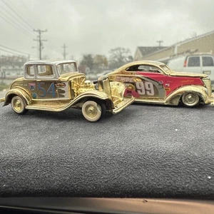 Racing Champions Stock Rods '34 Ford Coupe & '32 Ford Set 50th Anniv Gold NASCAR - Bild 1 von 6