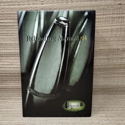 Manual de recarga #14 Speer Bullets tapa dura Foto 1 de 4