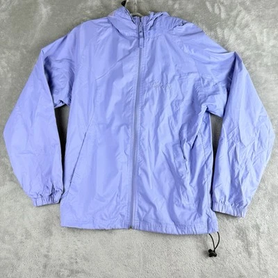 Cabelas Stillwater Supply Co Chaqueta Mujer Pequeña Lavanda Nylon Impermeable Con Capucha Foto 1 de 4