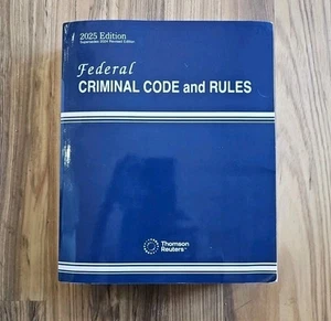 Federal Criminal Code and Rules, 2025-1 ed. - 9798350210057 - Imagen 1 de 4