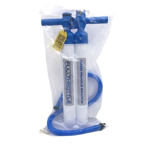 iRocker Paddle Board Air  Pump Full Throttle Portable Dual Chamber NIP Manual - Picture 1 of 6