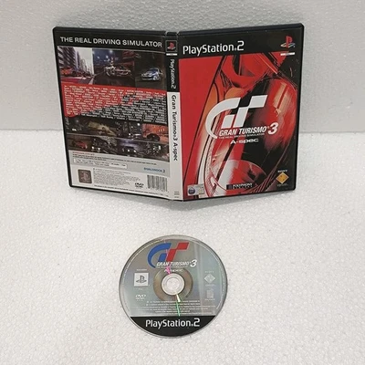 Gran Turismo 3 A-Spec Sony Playstation 2 PS2 PAL UK FREE Shipping Worldwide - Image 1 of 4