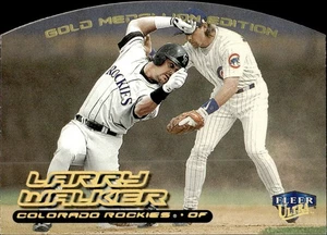 2000 Ultra #223G Larry Walker Gold Medallion - Bild 1 von 2