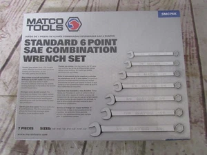 Matco tools 7-piece standard SAE static wrench set SMC76K - Picture 1 of 6
