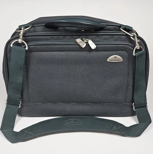 Samsonite Carry On Overnight Shoulder Bag Travel Tote Laptop Luggage Teal 17" - Picture 1 of 12