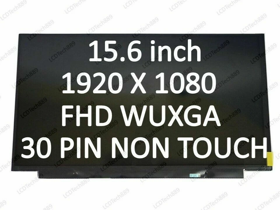 Innolux 15.6 Slim WLED LCD Screen 1920 x 1080 FHD 30 Pin eDP N156HCA-EBB - Image 1 of 4