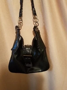 Die limitierte schwarze Geldbörse Hobo Schultertasche Vintage Y2k Schnalle Mode - Bild 1 von 10