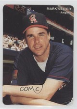 1994 Mother's Cookies California Angels Stadium Giveaway Mark Leiter #24