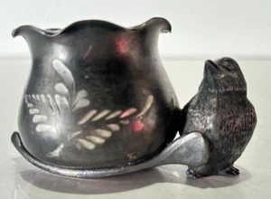 VINTAGE WM. A. ROGERS QUADRUPLE PLATE #346 BIRD TOOTHPICK WITH WISHBONE - Picture 1 of 5