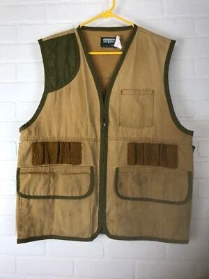 SafTbak Men's Med Shooting Game Vest Canvas Water Repellent Detach Game Bag - Image 1 of 4