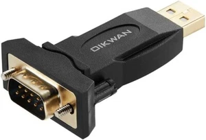 USB to RS232 Adapter with FTDI Chipset USB to RS232 Male DB9 Serial Co... - Picture 1 of 8