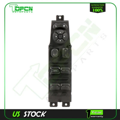 Fits 2003-2008 Dodge Ram 2500 1500 Pickup Electric Window Switch Front Left - Image 1 of 4