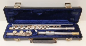 WT Armstrong Flute w/ Case Student Model 104 Elkhart Ind. Musical  *READ - Picture 1 of 24