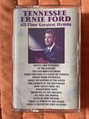 Tennessee Ernie Ford "All-Time Greatest Hymns" Cassette Tape - 1990 Curb Records - Image 1 of 2