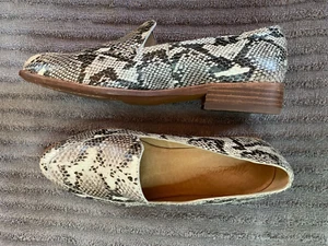 Madewell The Frances bequeme Damen-Slipper Schlangenleder (K4436) Größe 6 - Bild 1 von 6