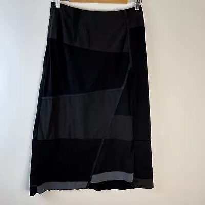 Solola Size 38 8 Black A line Skirt French Designer - Image 1 of 4