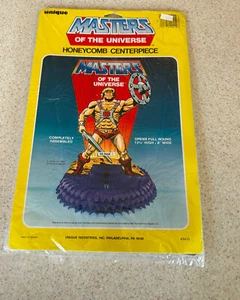 CENTRO DE MESA MASTERS OF THE UNIVERSE HONEYCOMB (1983 único) -- MOTU SELLADO - Imagen 1 de 2