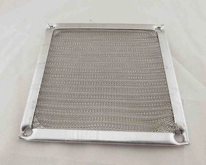 1x 92mm Aluminum Dustproof Dust Mesh Grill Guard Filter for PC Case Cooling Fan - Picture 1 of 11