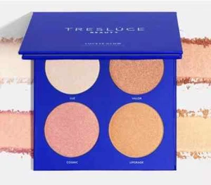 TRESLUCE beauty by Becky G. Set de 4 iluminadores. “Lucette Glow”. Cuatro tonos. - Picture 1 of 7