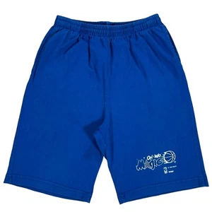 Vintage 90s NBA Basketball Orlando Magic Blue Sweat Shorts 1995 Size Youth Large - Picture 1 of 4